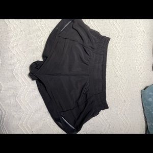 Black hotty hot shorts length 2.5”